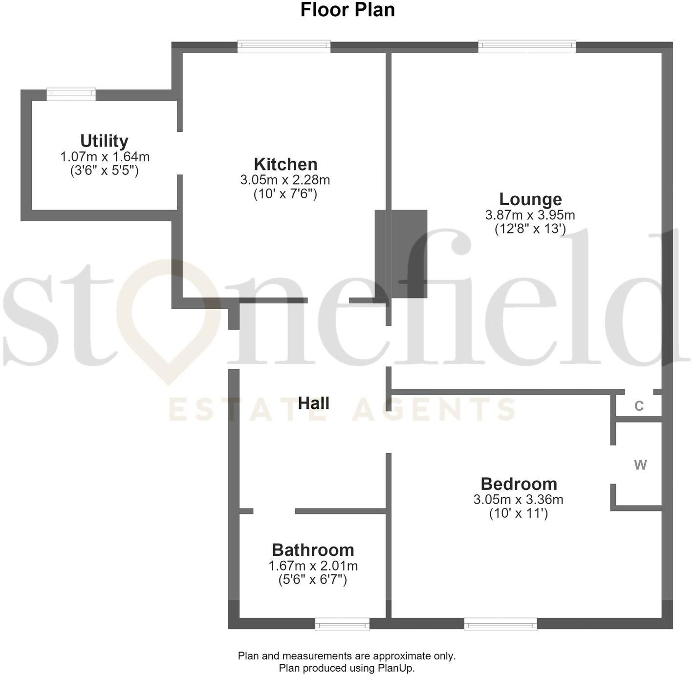 3B, Adamton Road North, Prestwick, KA9 floorplan