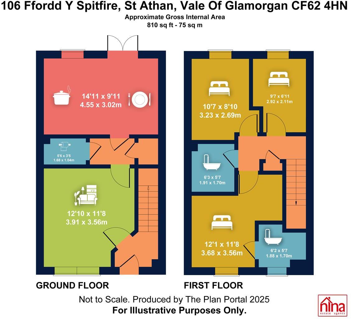 Ffordd Y Spitfire, St. Athan floorplan