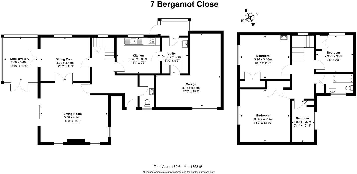 Bergamot Close, Manton, Marlborough, Wiltshire, SN8 floorplan