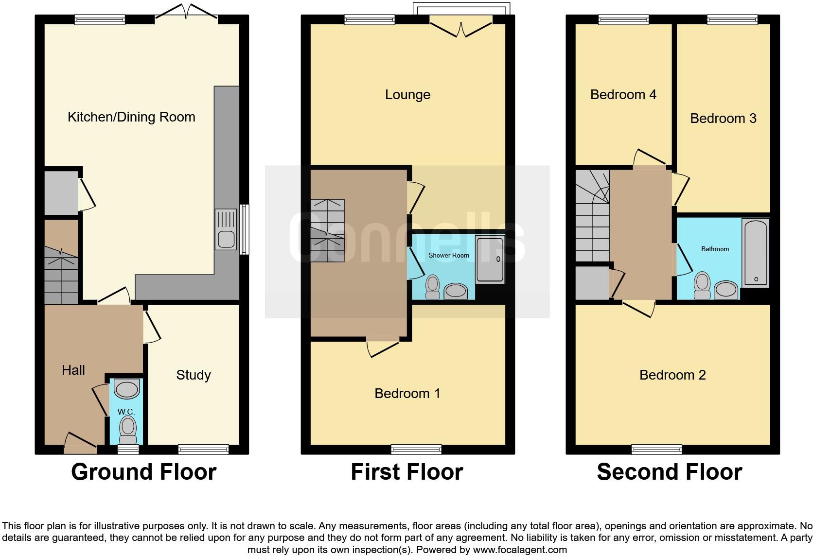 Hamilton Close, Buckingham floorplan