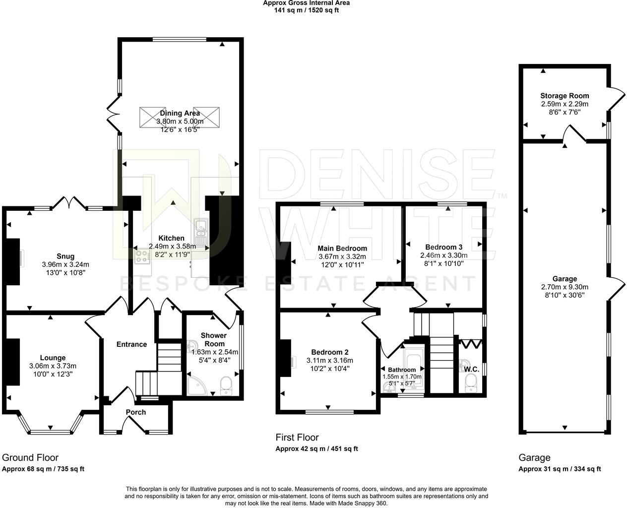 Myott Avenue, Newcastle Under Lyme, Staffordshire, ST5 2EP floorplan