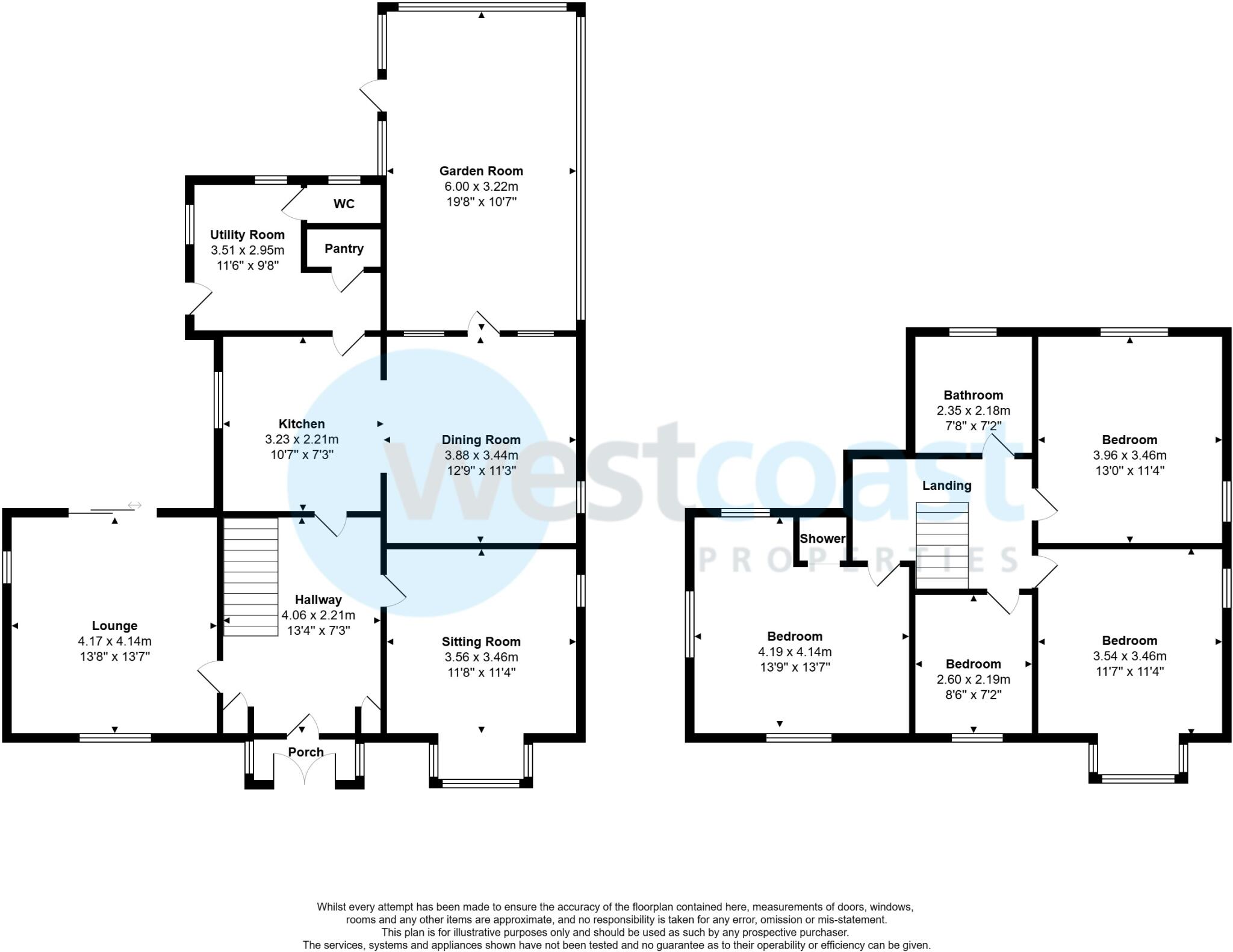 Southend Gardens, Highbridge, Somerset, TA9 floorplan