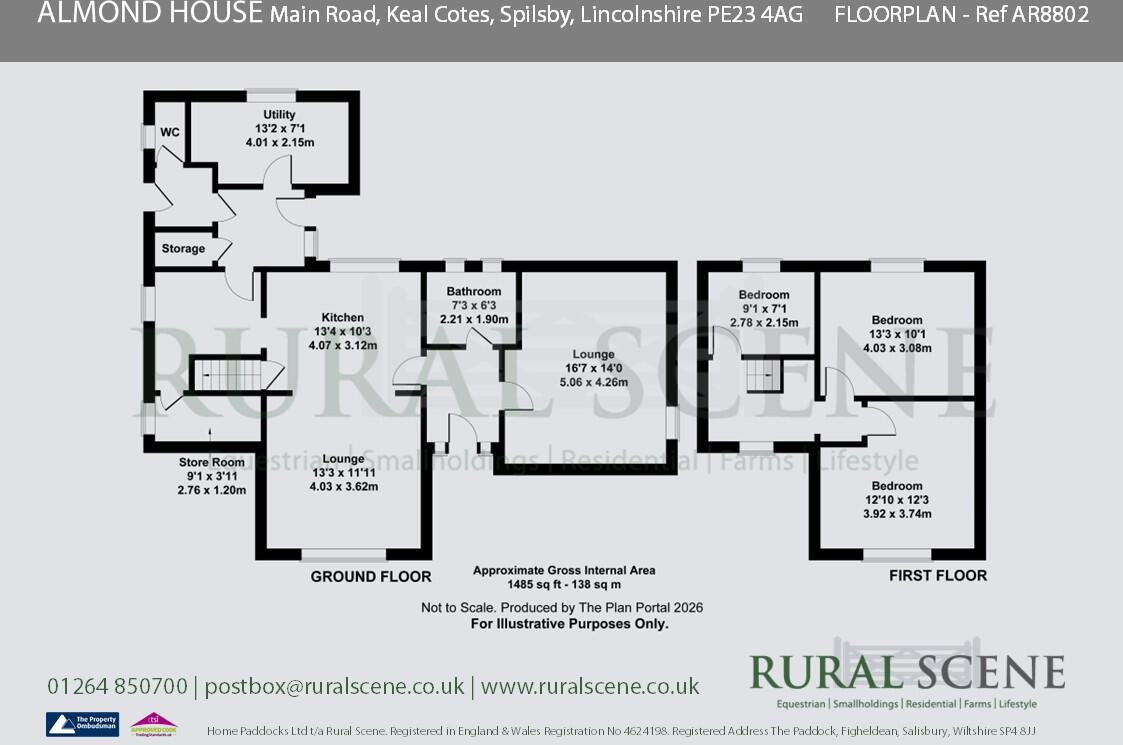 Spilsby LINCOLNSHIRE floorplan
