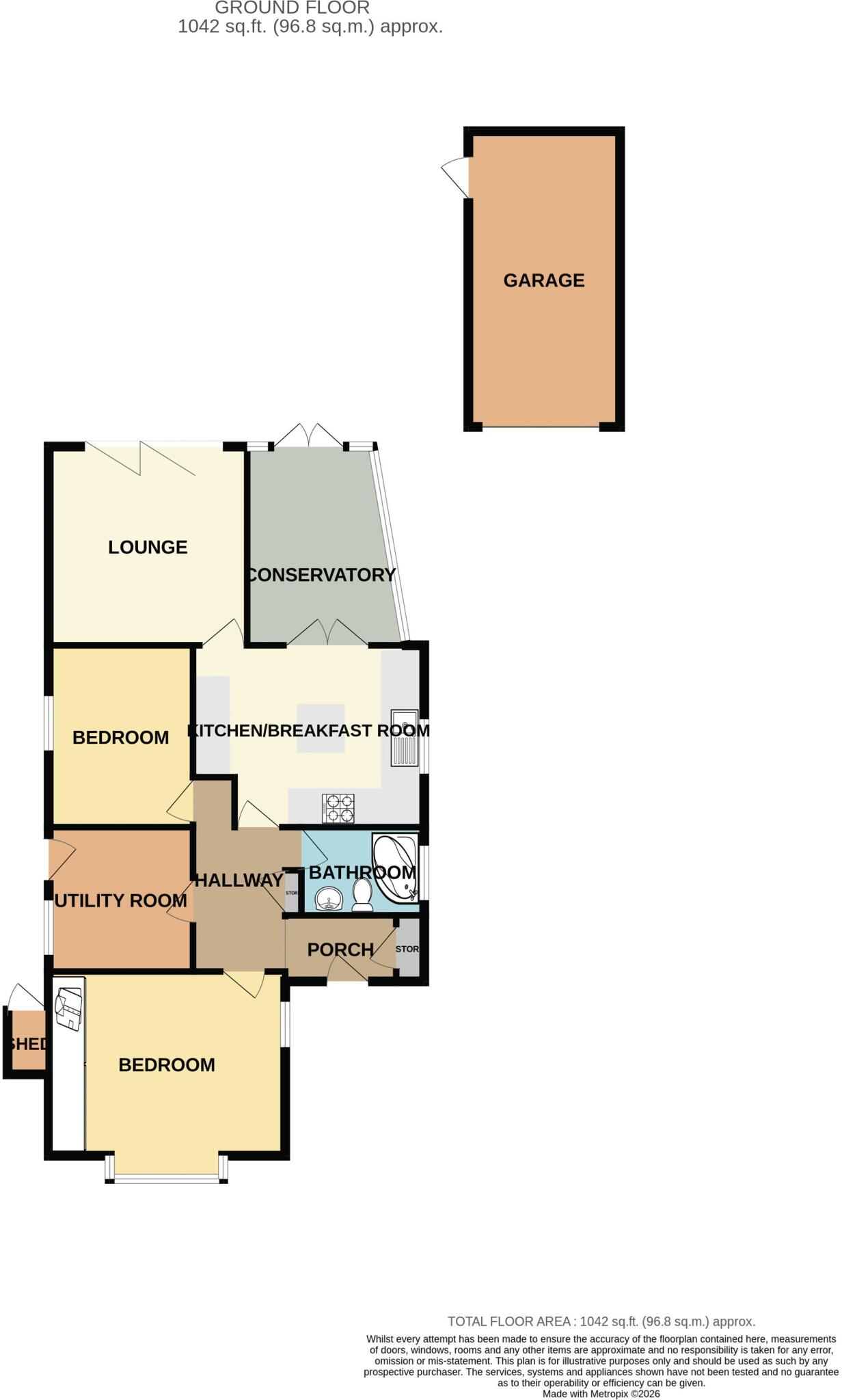 Richmond Road, Romiley floorplan