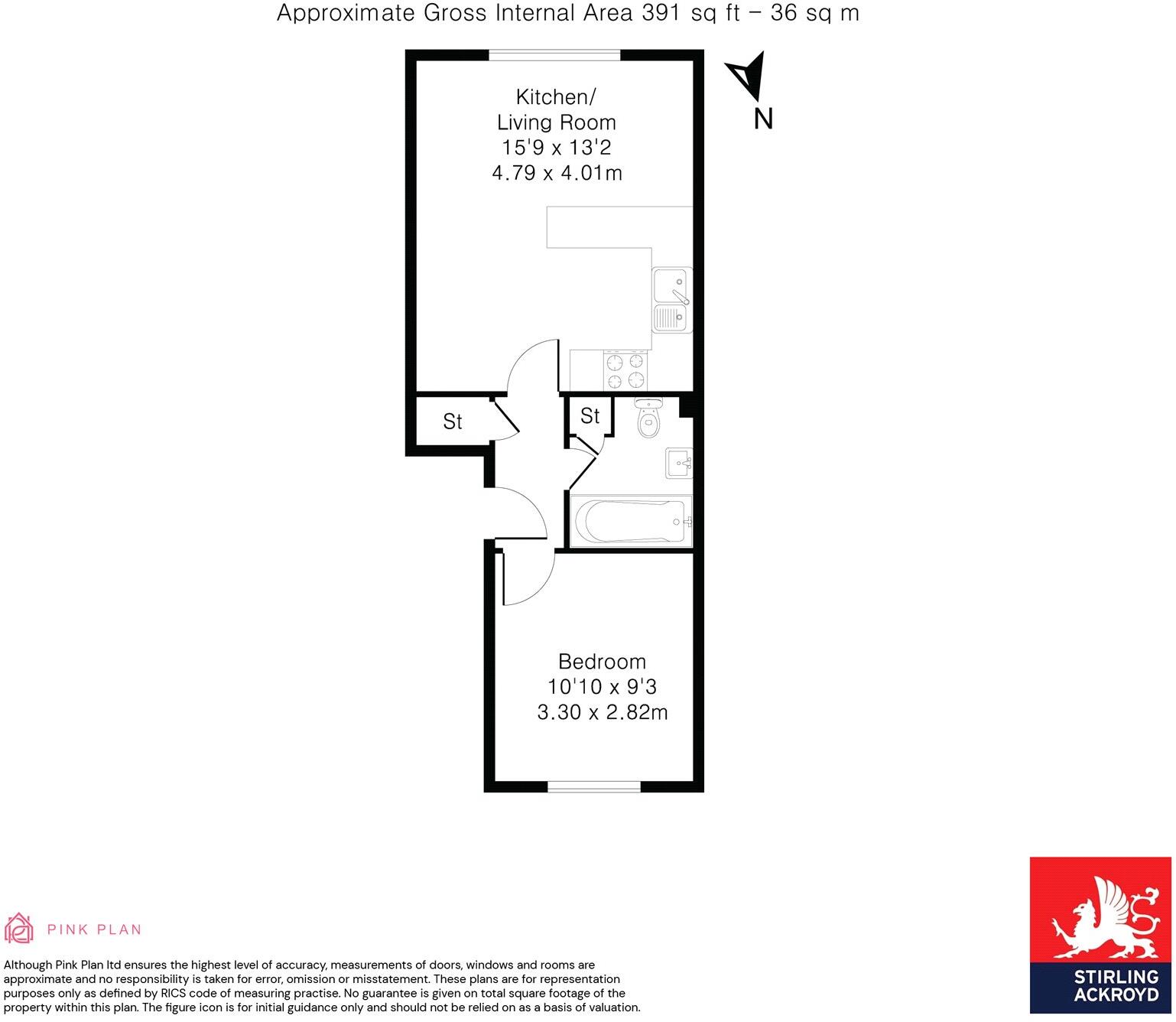 Newland Street, London, E16 floorplan
