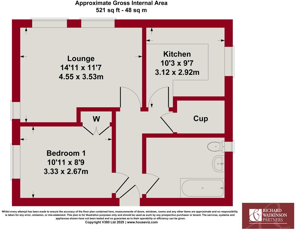 17, Addington Court floorplan
