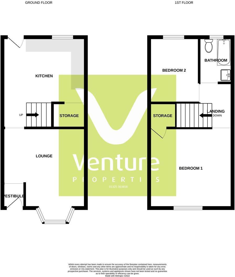Montrose Street, Darlington floorplan