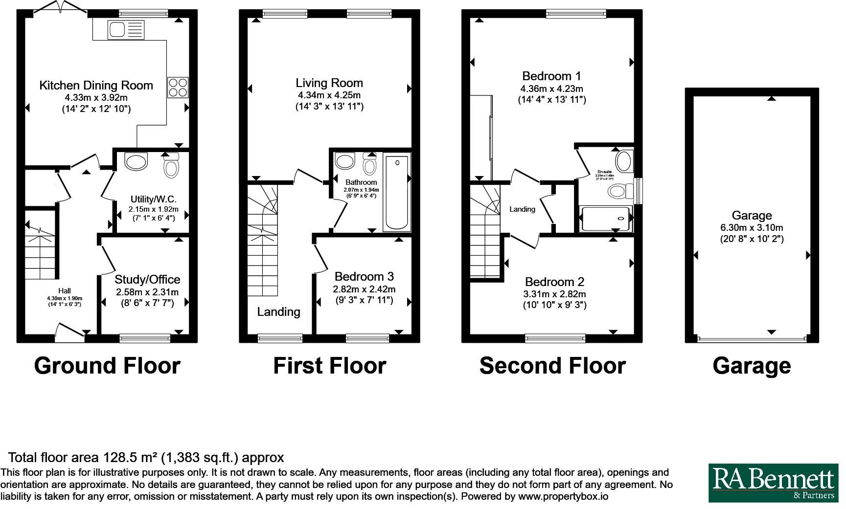 Olive Grove, Warwick, Warwickshire, CV34 floorplan