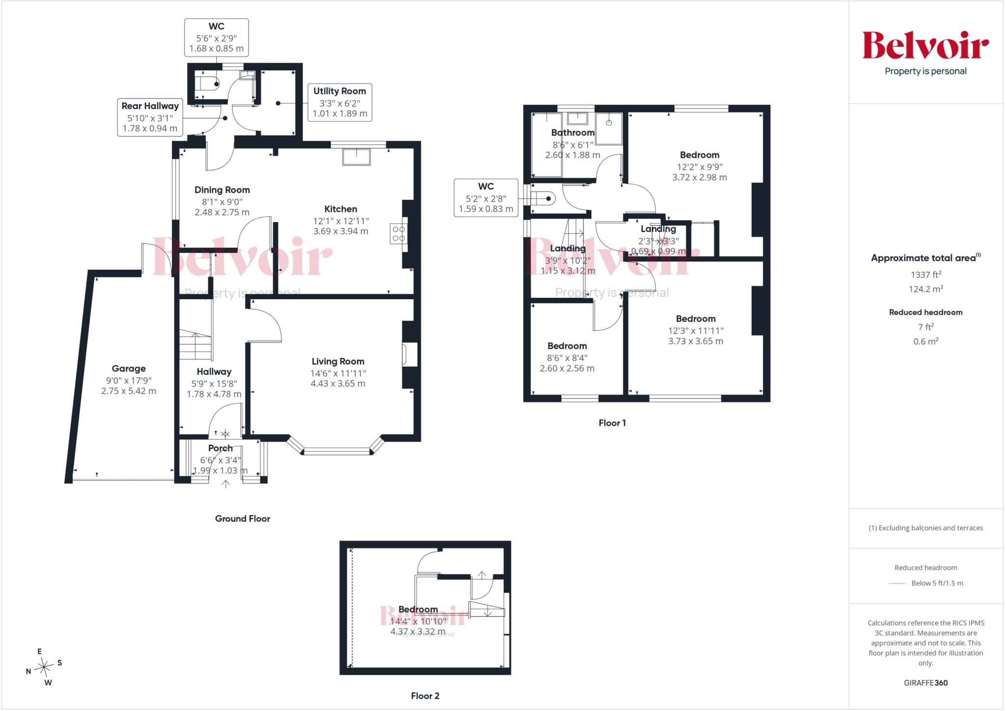 Belvidere Road, Belvidere, Shrewsbury, SY2 floorplan