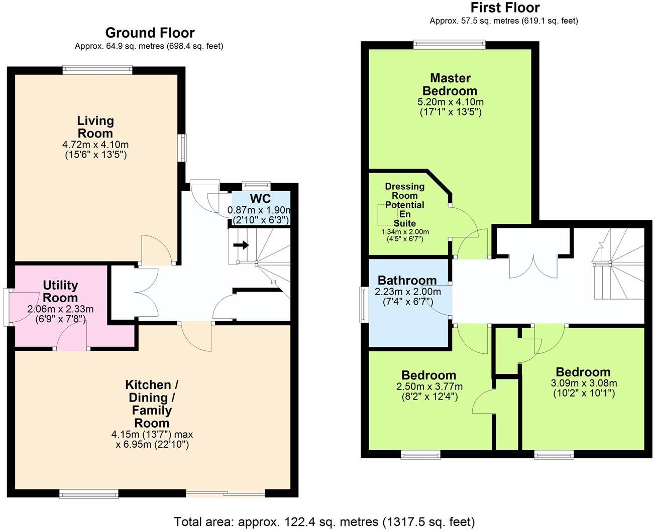 Mount Pleasant, Manse Brae, Lochgilphead floorplan