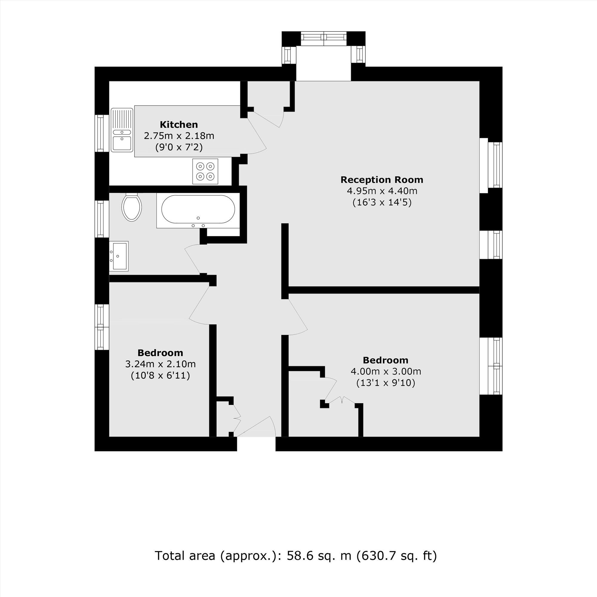 Anstice Close, Chiswick floorplan