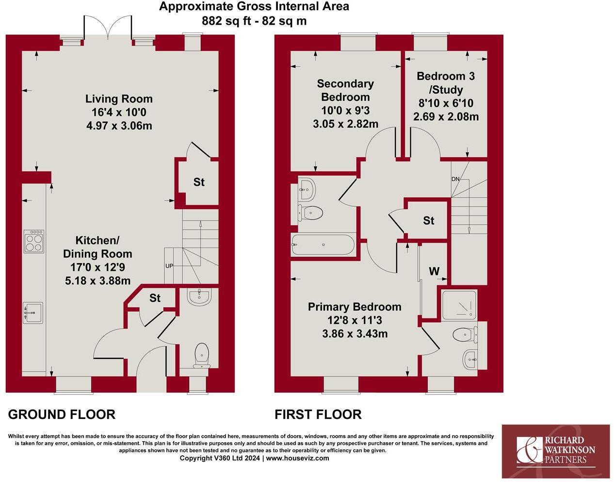 No. 199 Hawkstone, Radcliffe on Trent, Nottingham floorplan