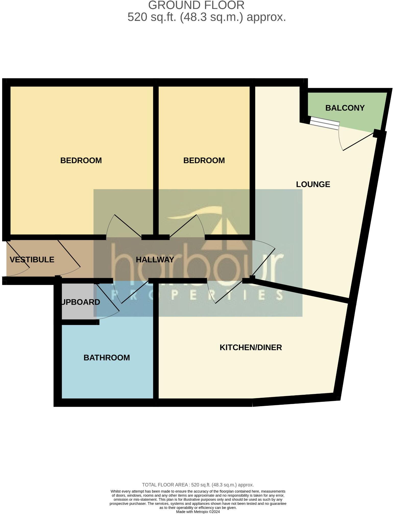 Princes Reach, Preston, PR2 floorplan