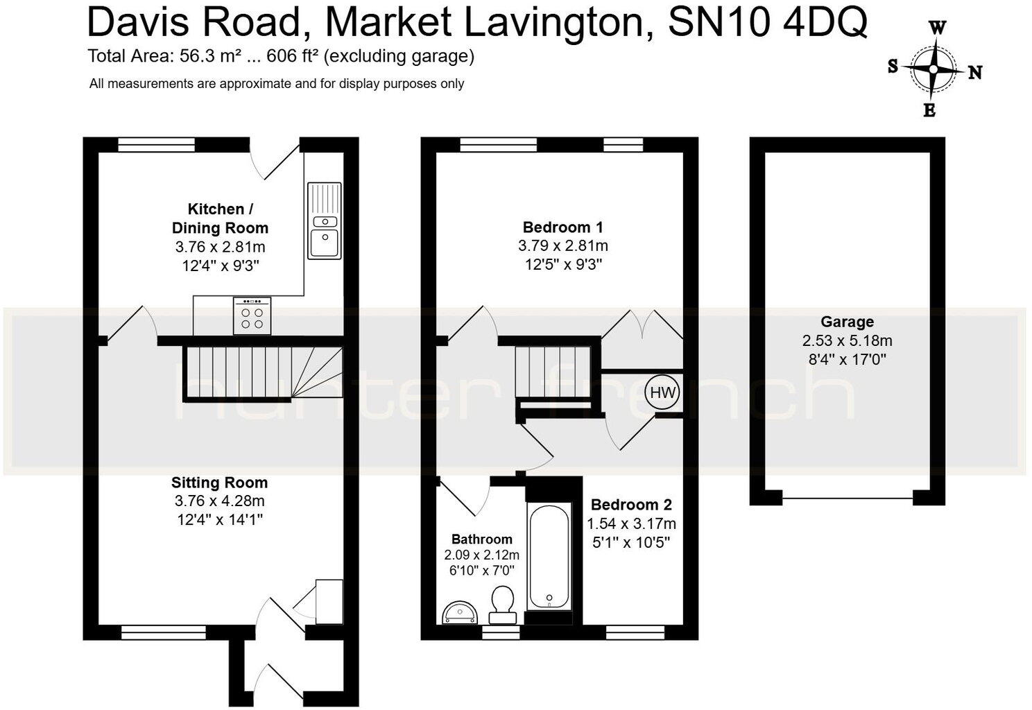 Davis Road, Market Lavington, Wiltshire, SN10 4DQ floorplan
