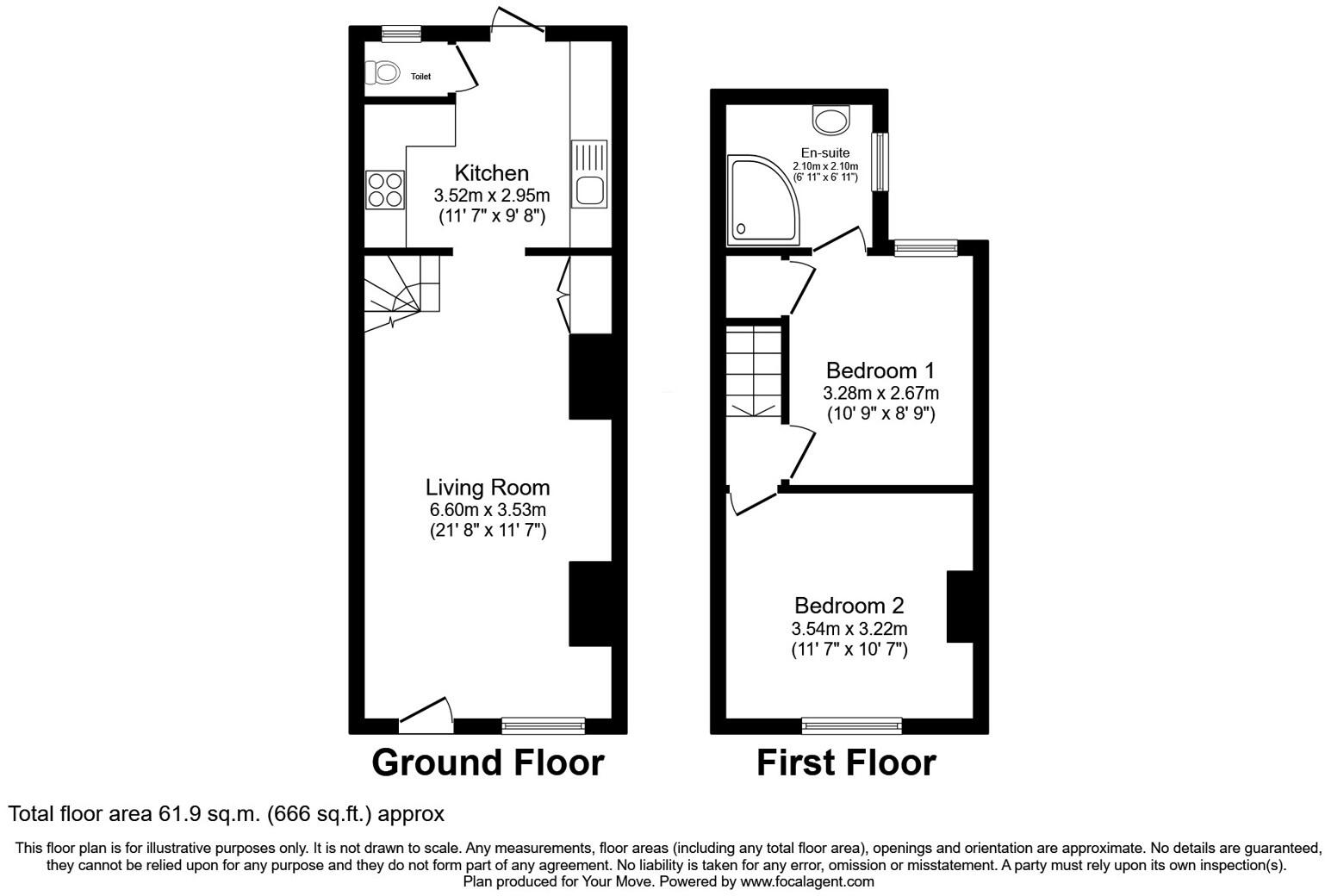 Cudworth Road, Willesborough, Ashford, Kent, TN24 floorplan