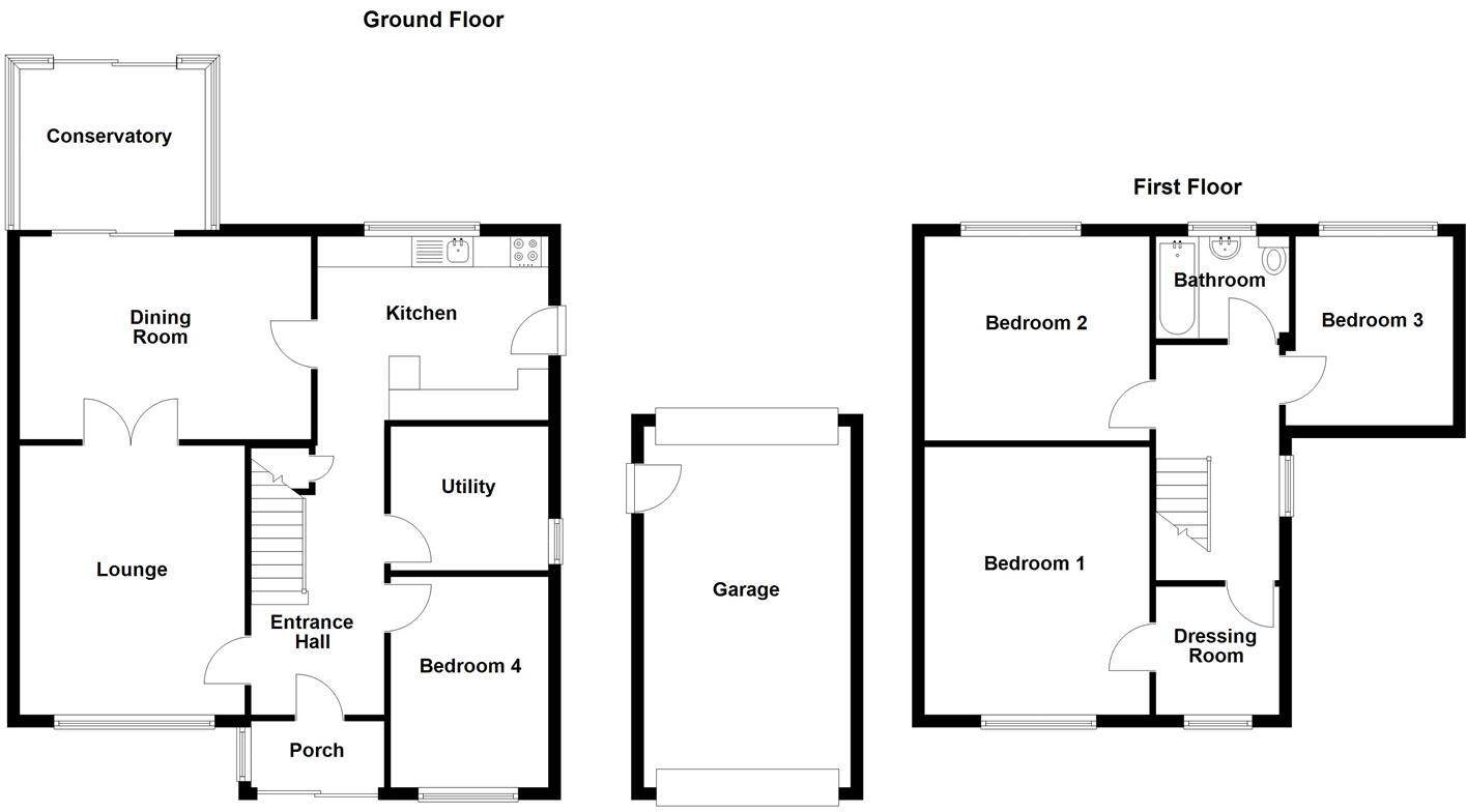 Penningtons Lane, Gawsworth, Macclesfield floorplan