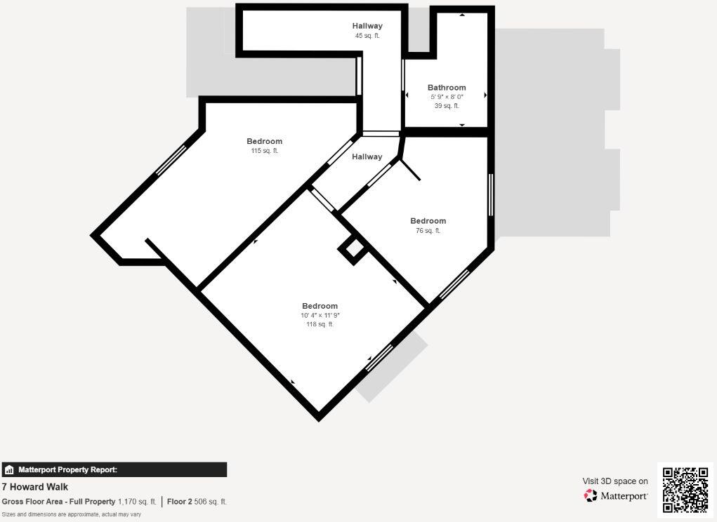 7 Howard Walk, Stoke-on-Trent, ST3 4SW floorplan