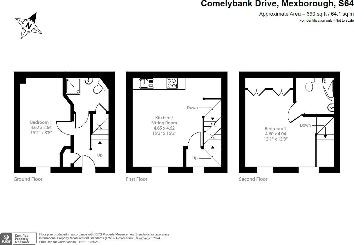 Comelybank Drive, Mexborough, South Yorkshire, S64 floorplan