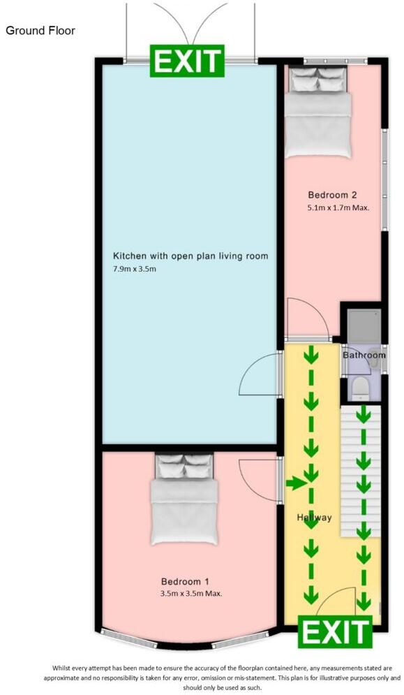 Arnfield Road - Withington - £175 PPPW floorplan