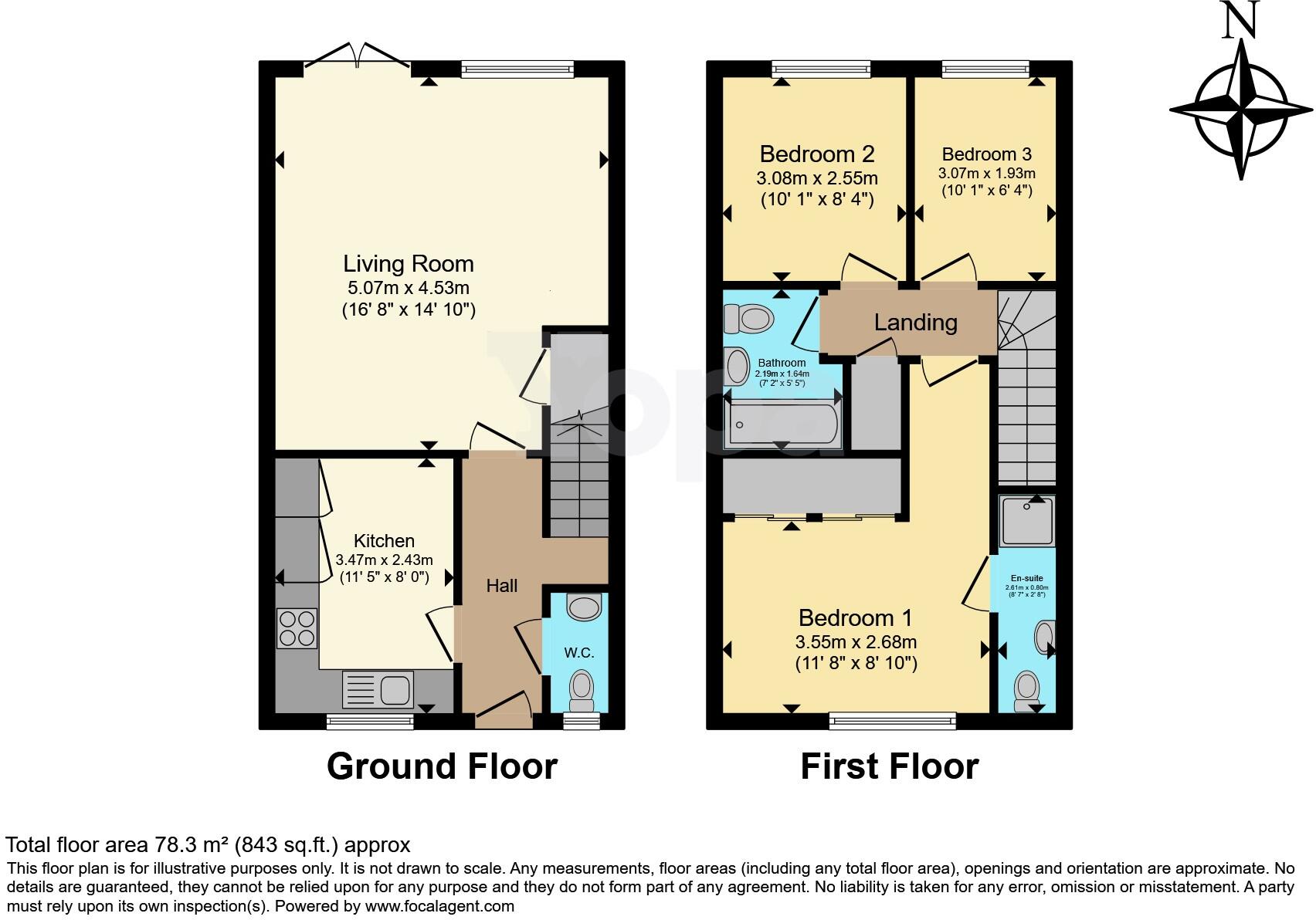 Robinson Way, Gravesend, DA11 floorplan