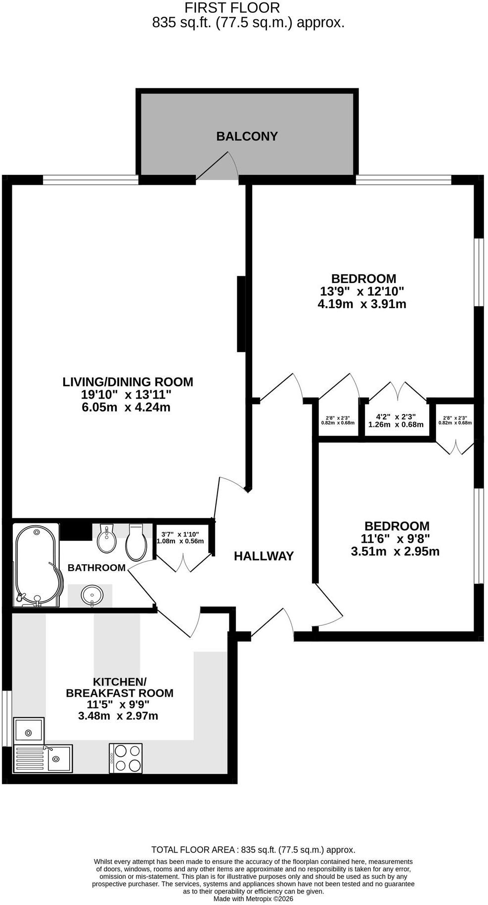 Portesbery Hill Drive, Camberley, GU15 floorplan