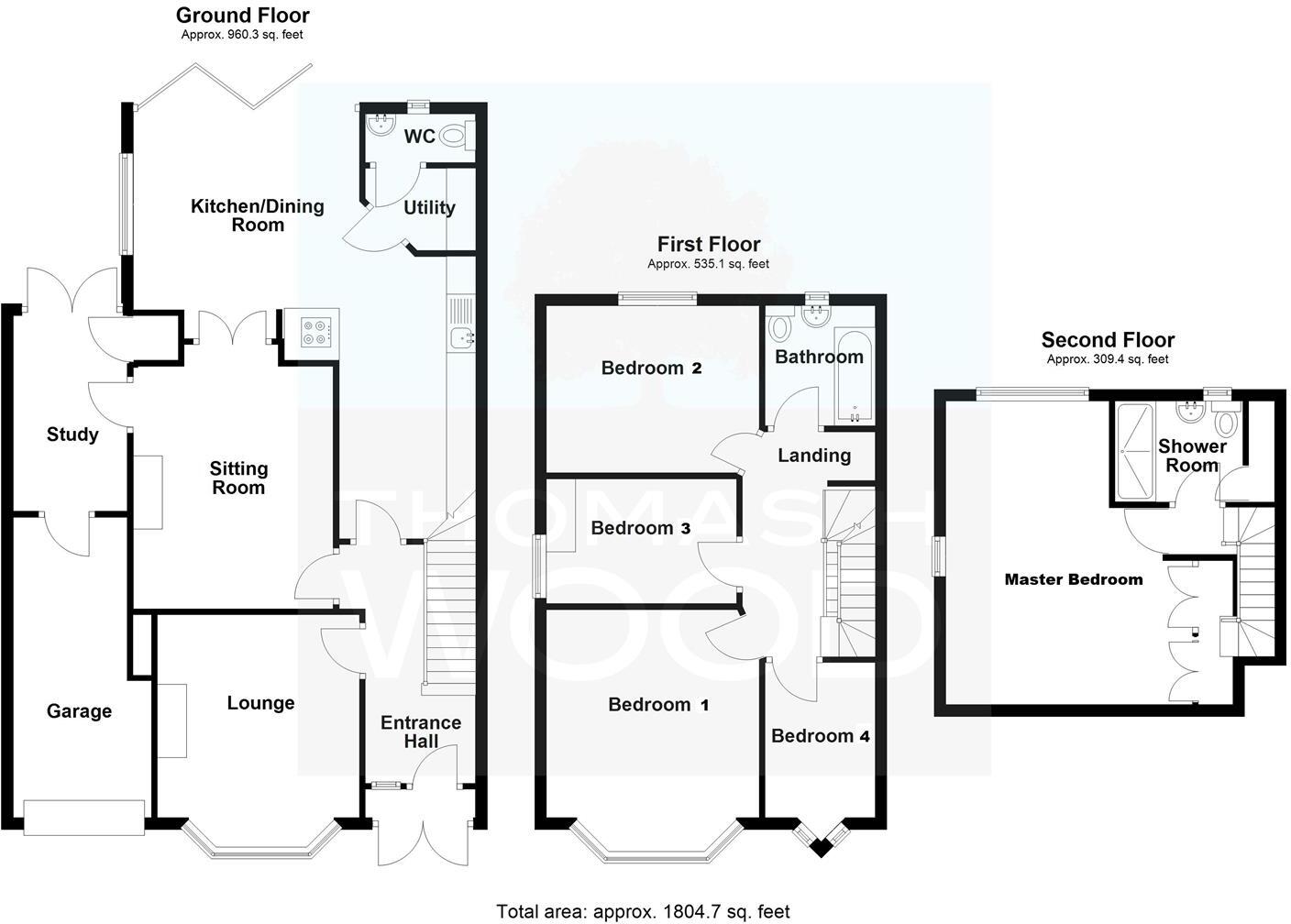 Heathwood Road, Cardiff floorplan
