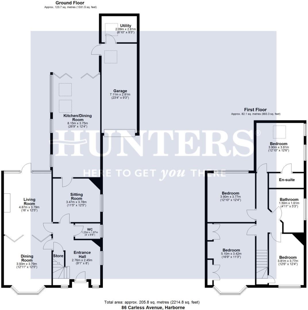 Carless Avenue, Birmingham floorplan