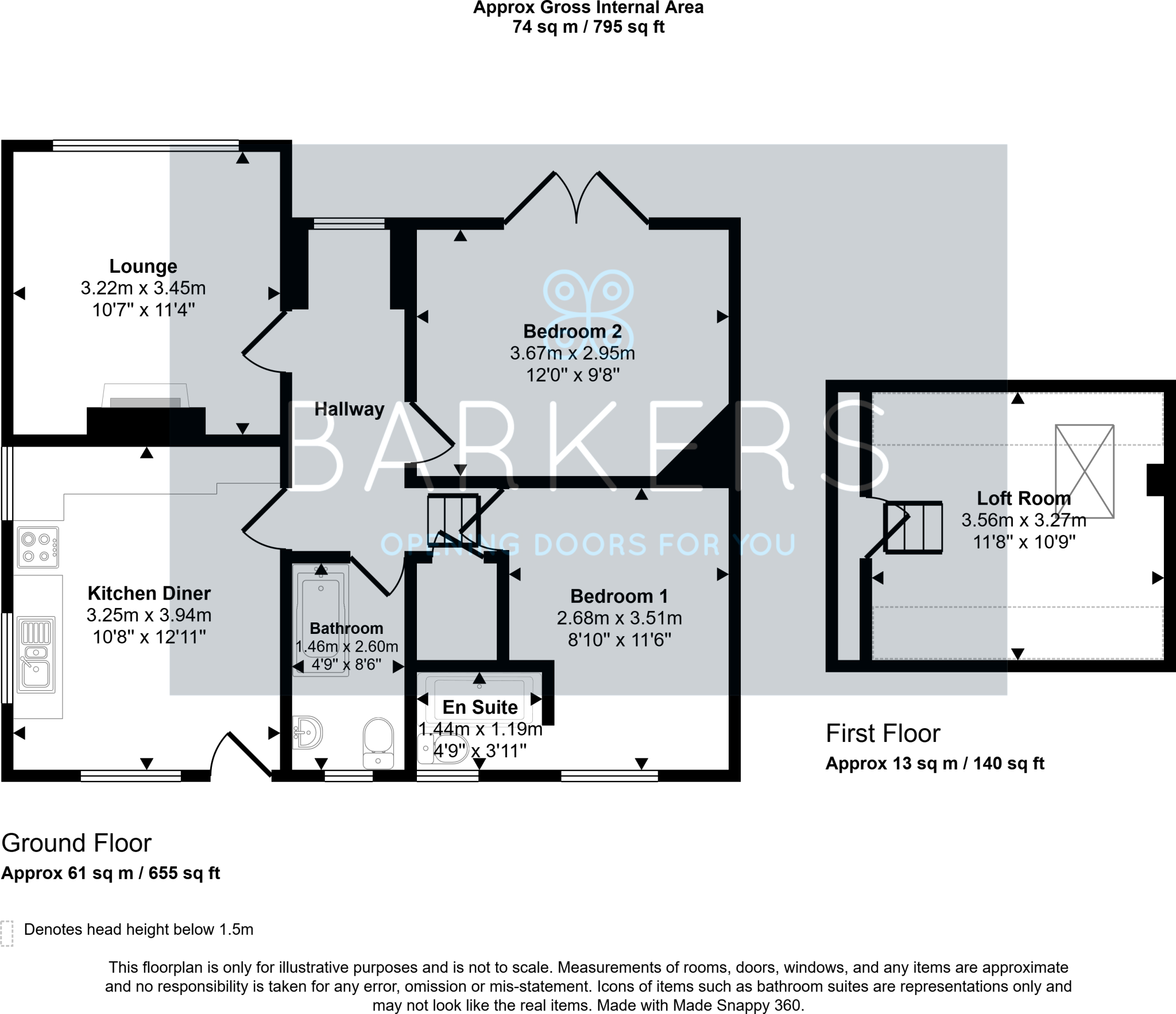 Raikes Lane, Birstall, Batley floorplan