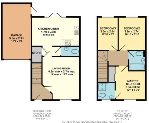 Hertford Lane, Aylesbury floorplan