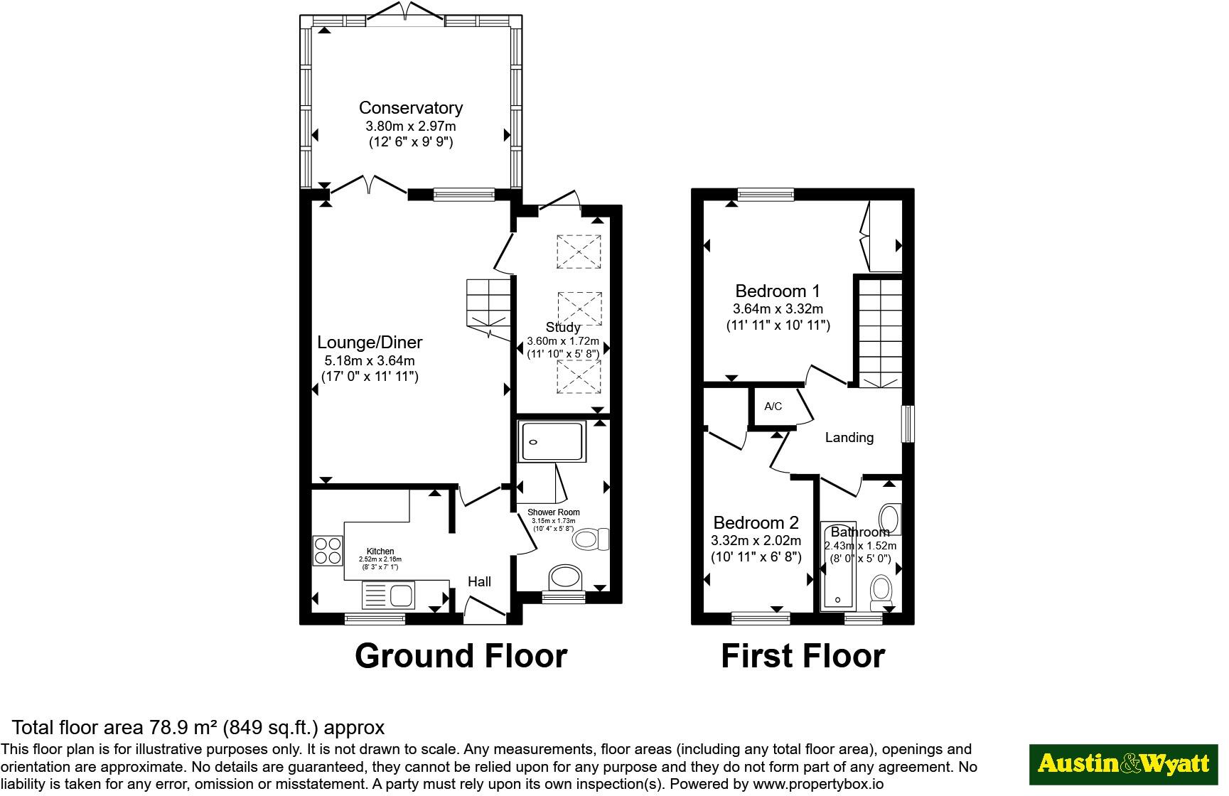 Willwood Close, Canford Heath, Poole, Dorset, BH17 floorplan