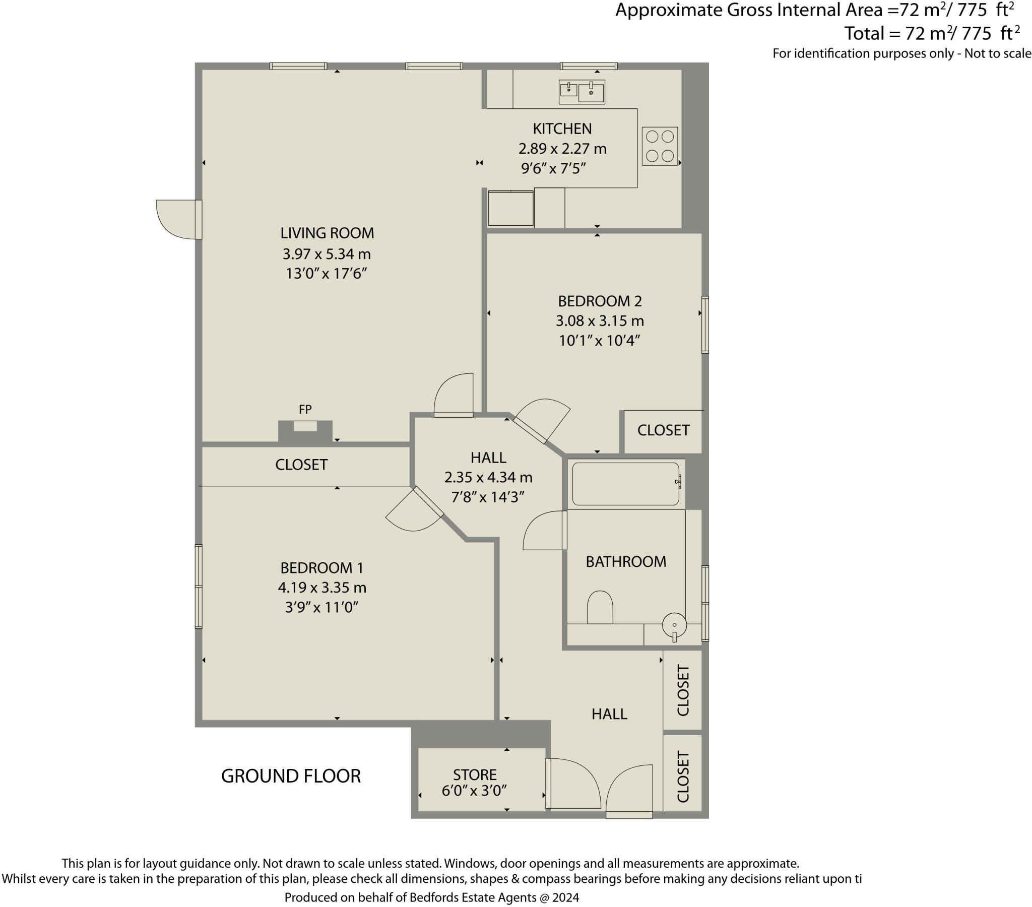 Nowton Court, Bury St Edmunds floorplan