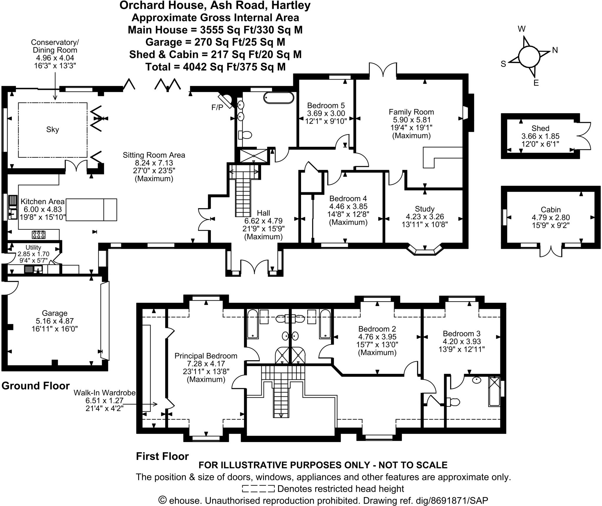 Ash Road, Hartley, Kent, DA3 floorplan