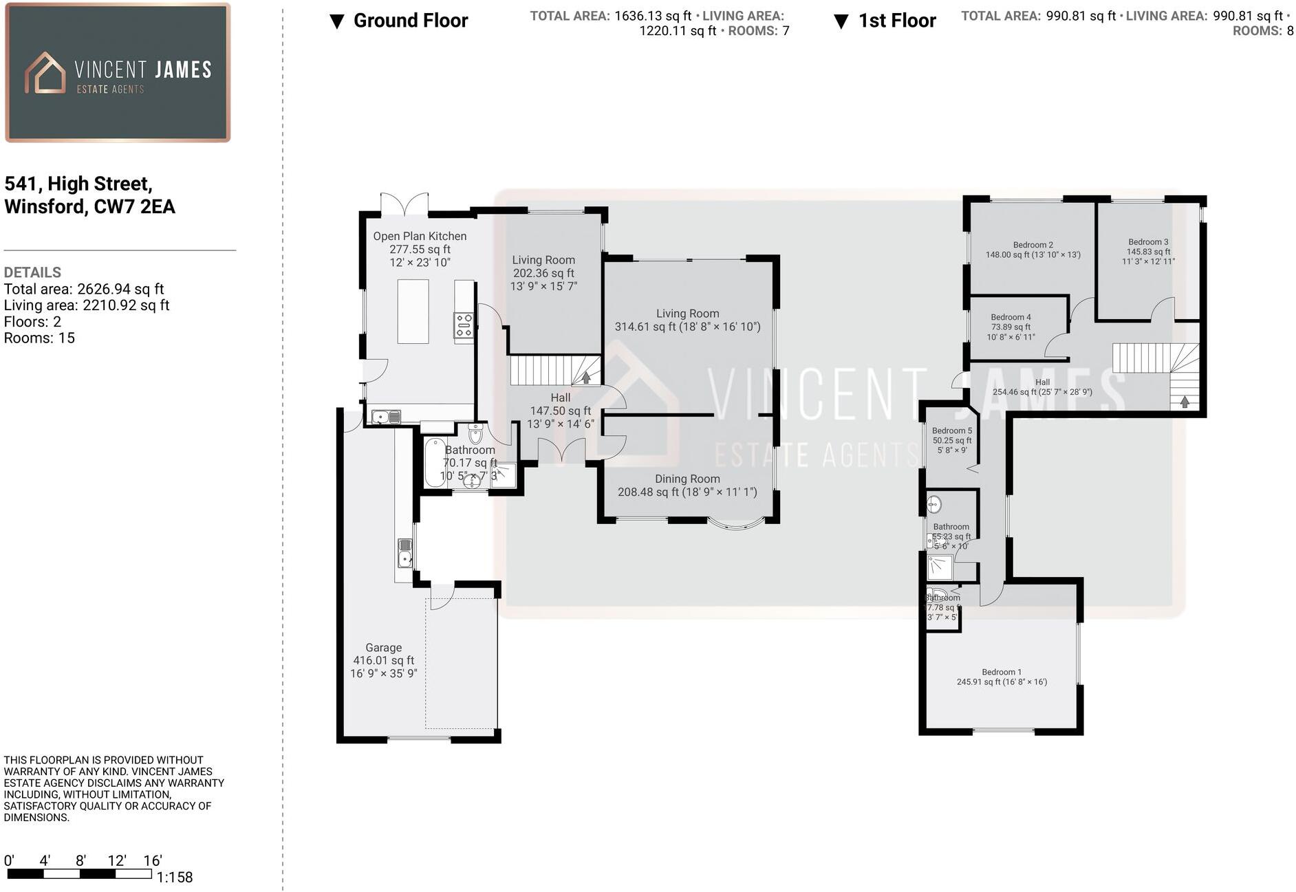 High Street, Winsford, CW7 floorplan