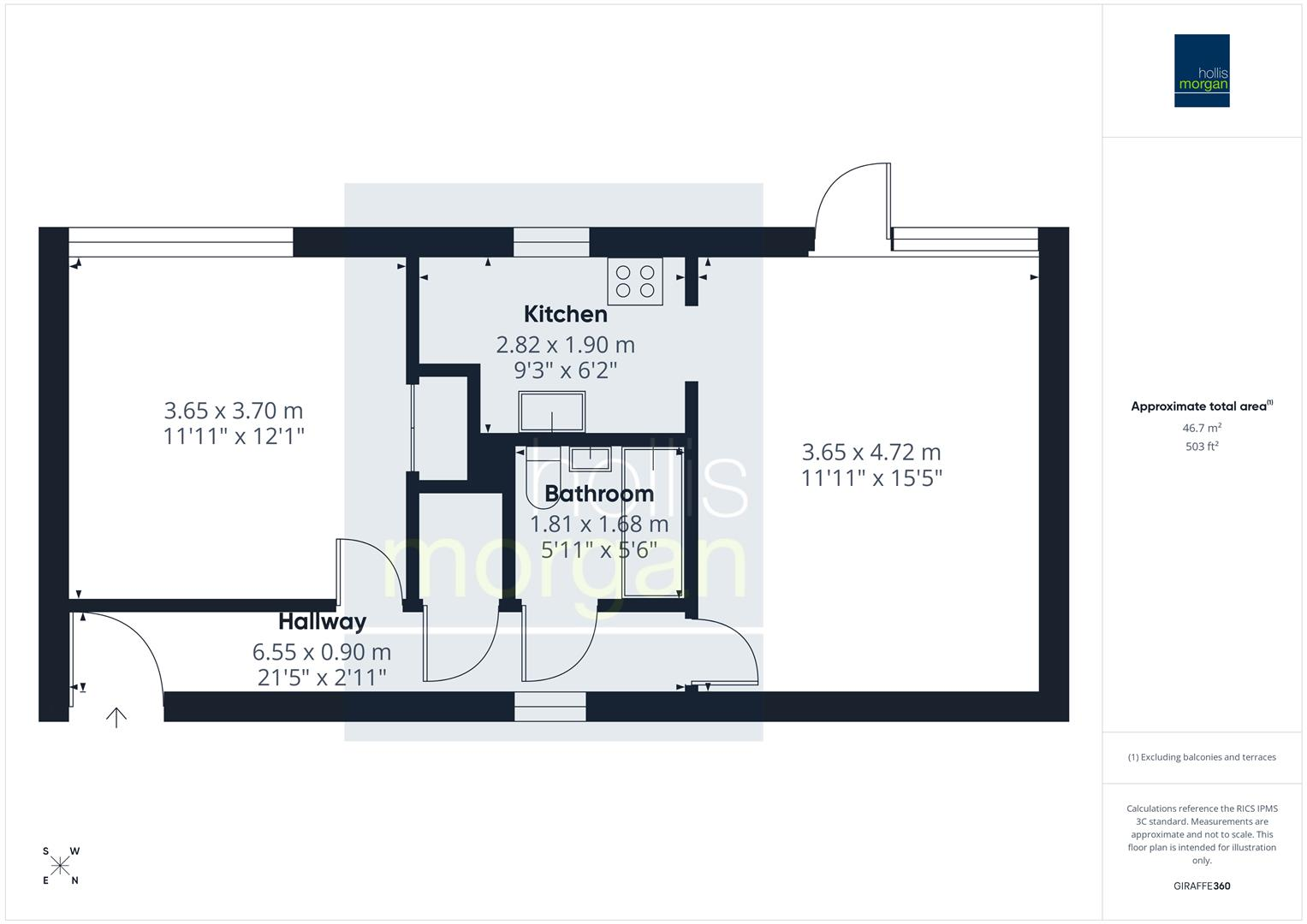 1 Bed Flat | Stockwood floorplan