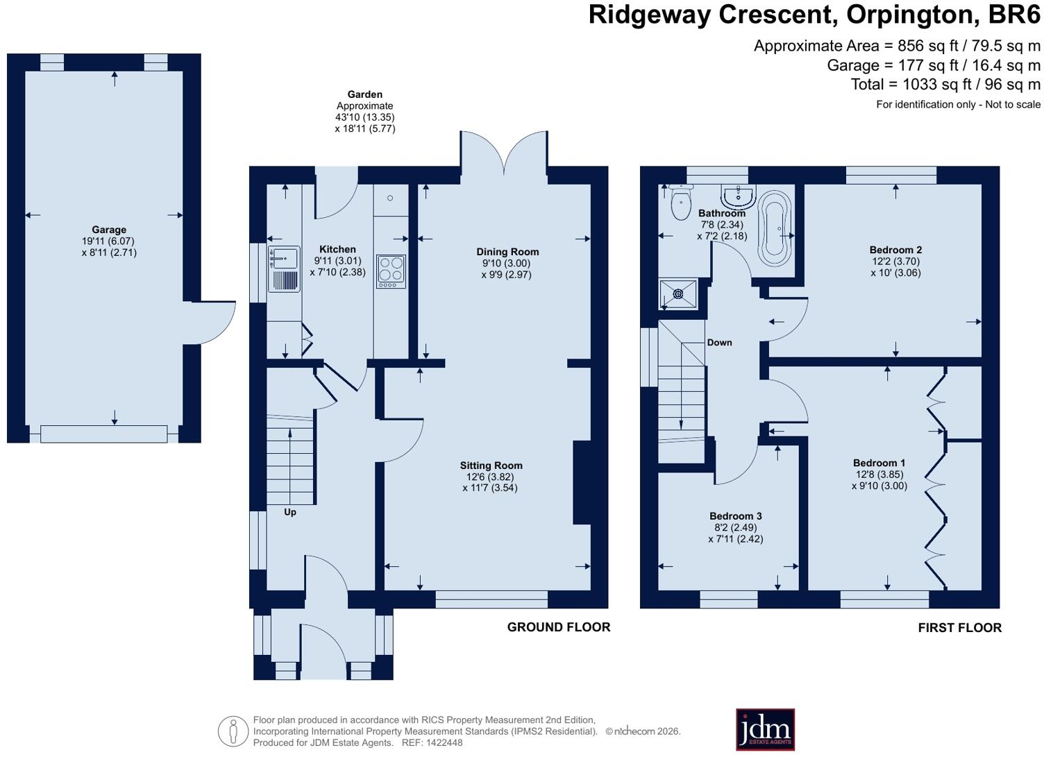 Ridgeway Crescent, Orpington, Kent, BR6 floorplan