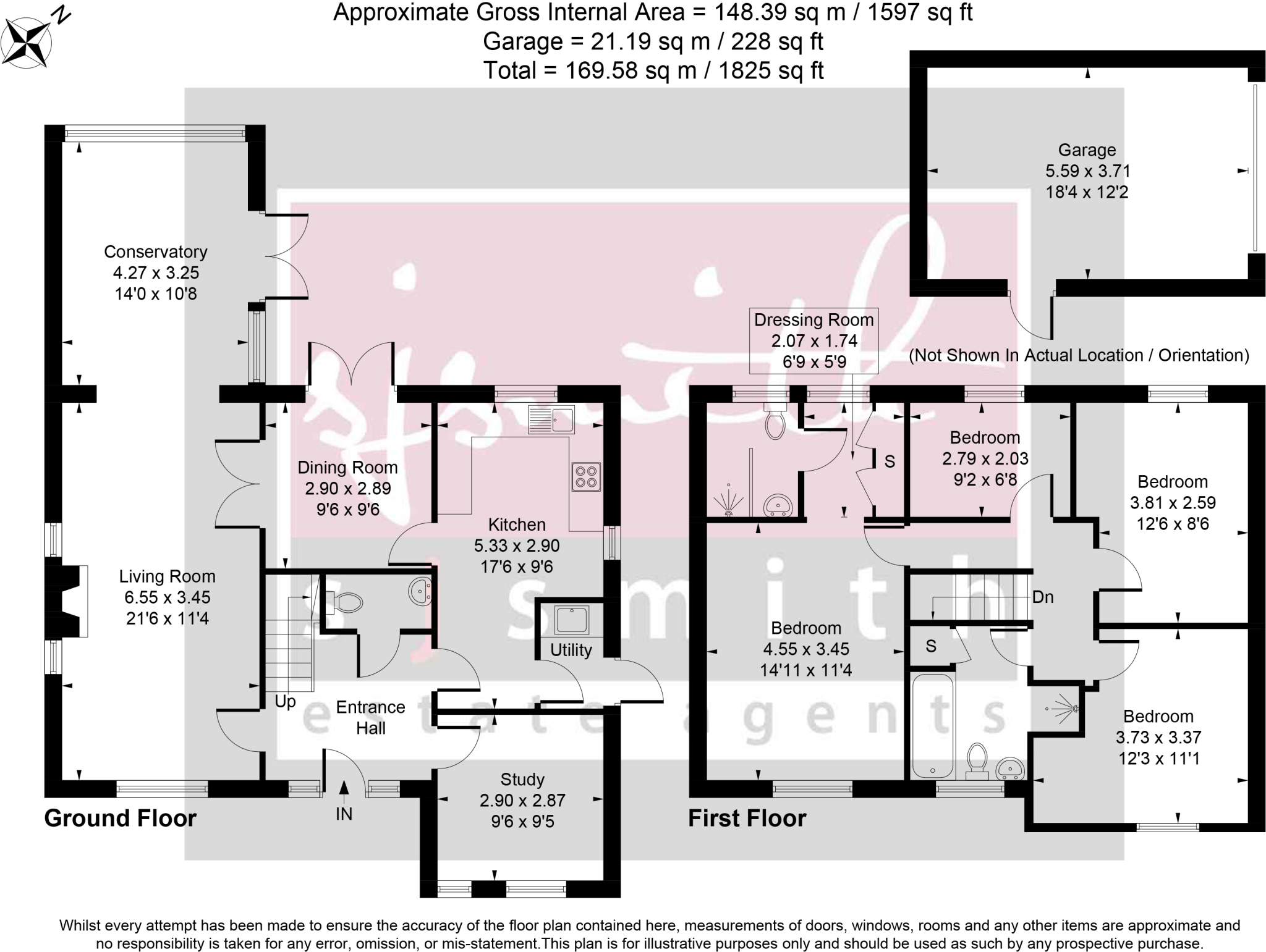 Lammas Close, Staines-upon-Thames, Surrey TW18 floorplan
