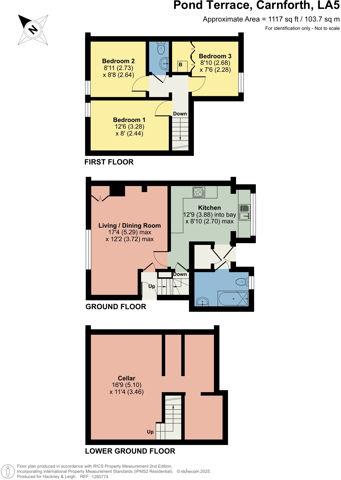 15 Pond Terrace, Carnforth, Lancashire, LA5 9BL floorplan