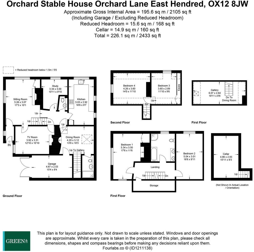 Orchard Lane, East Hendred floorplan