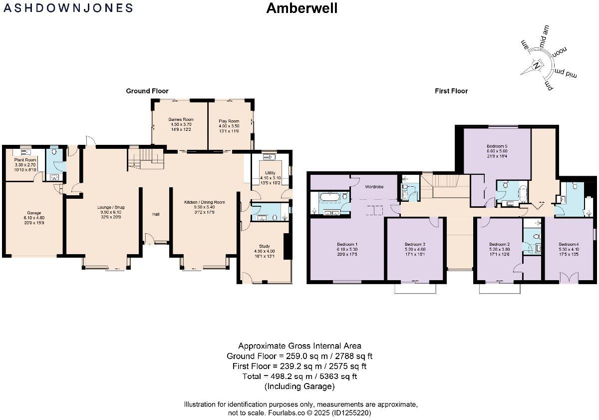 Amberwell, Middle Entrance Drive, Bowness-on-Windermere, LA23 3JZ floorplan