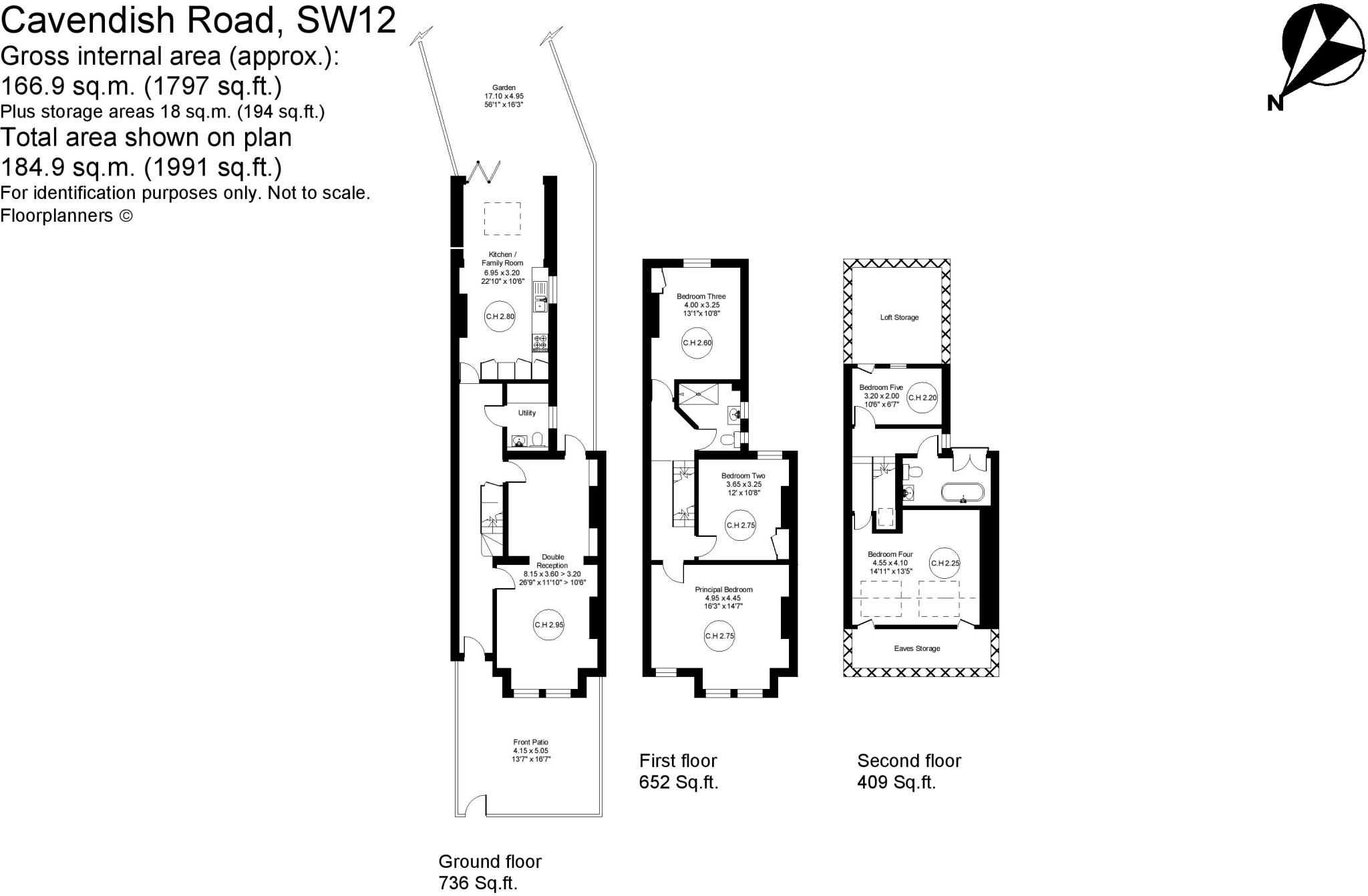 Cavendish Road, London, SW12 floorplan