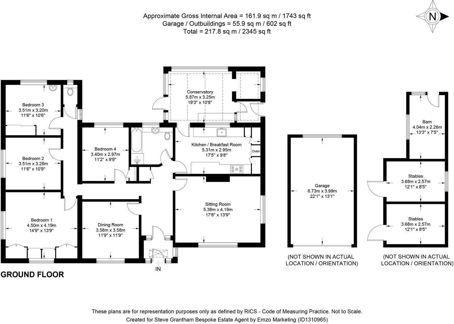 Edneys Lane, Denmead floorplan