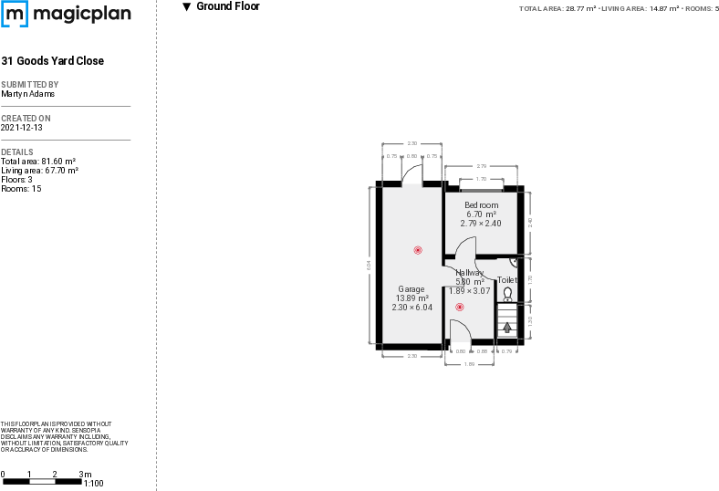 Goods Yard Close, Loughborough floorplan
