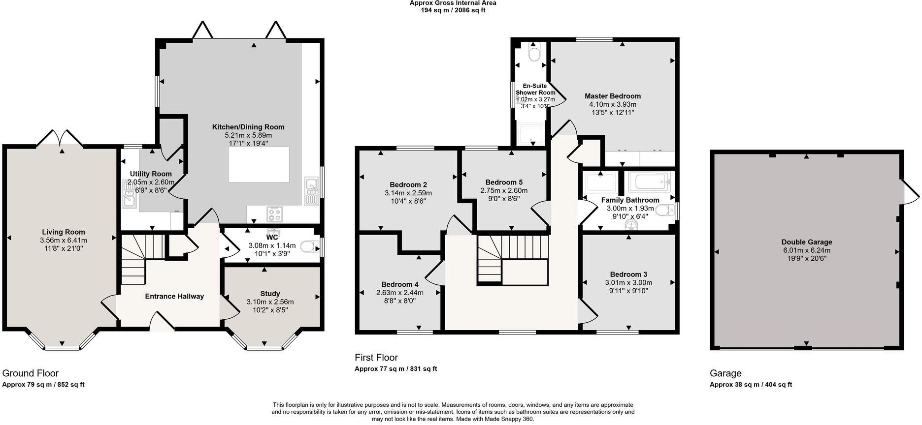 De Havilland Gardens, Bury, PE26 floorplan