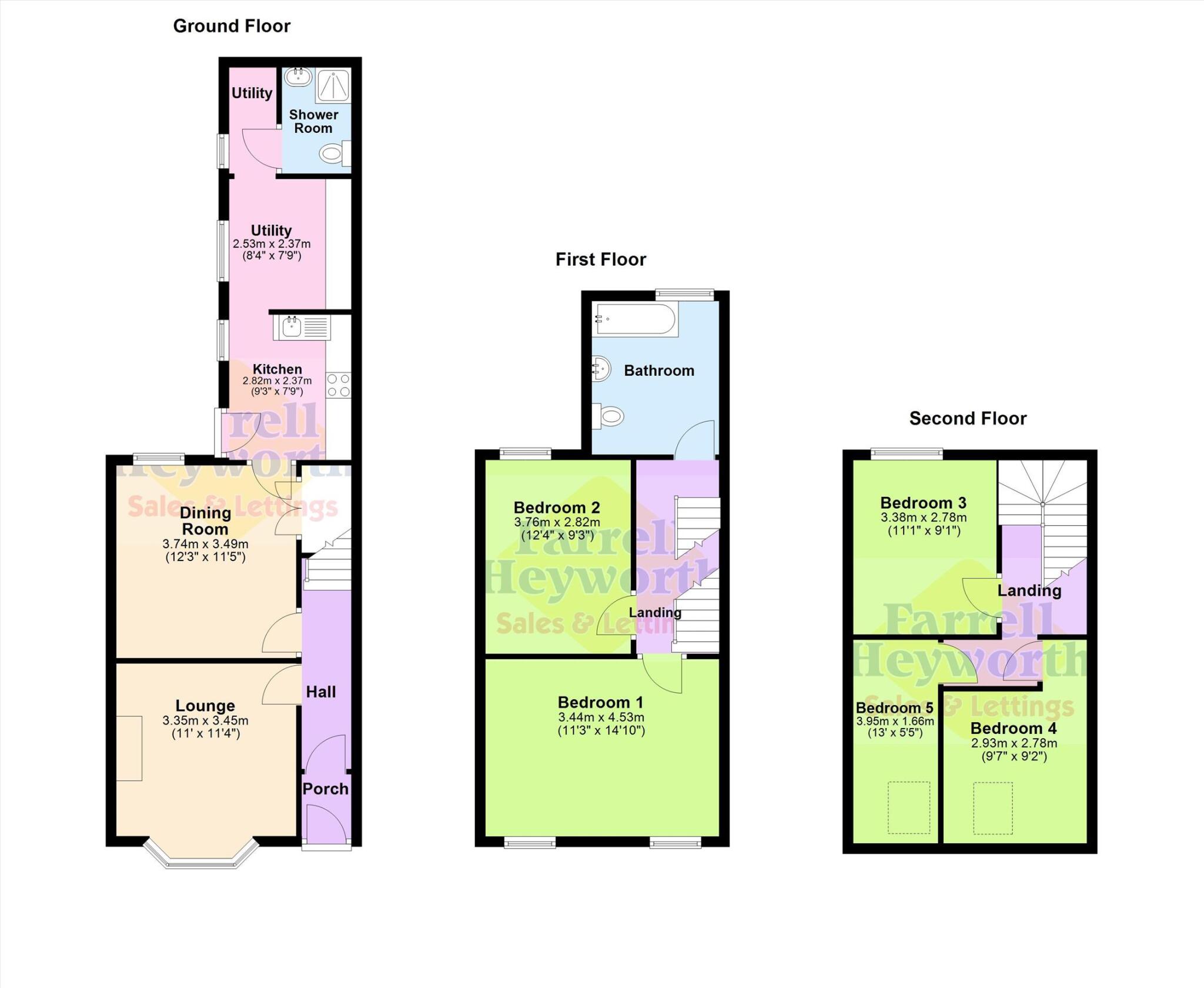 Westminster Road, Morecambe floorplan