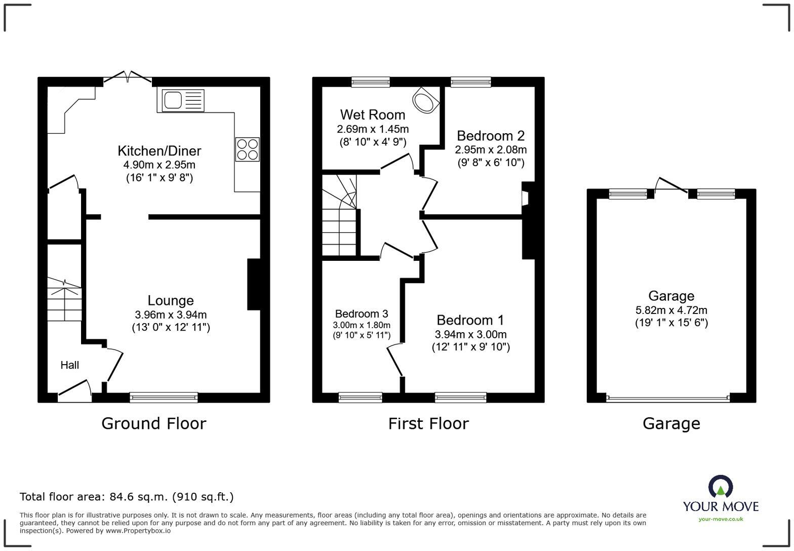 Poplar Avenue, Gravesend, Kent, DA12 floorplan