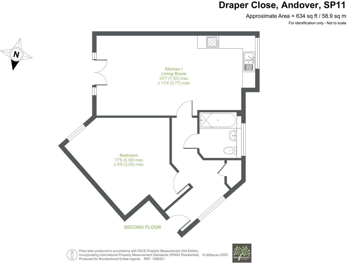 Draper Close, Andover, SP11 6YR floorplan