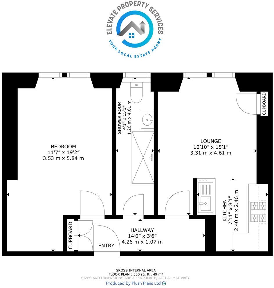 Dunedin Terrace, Clydebank floorplan