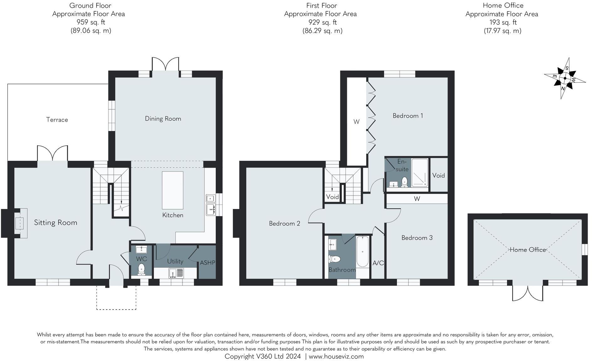 Substantial Chain Free Home with Detached Garden Room in Blakeney floorplan