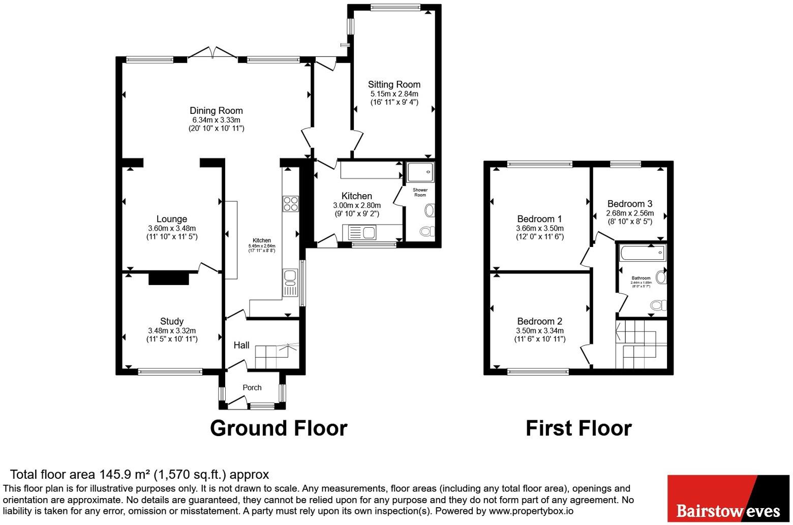 Desborough Road, Selston, Nottingham, Nottinghamshire, NG16 floorplan