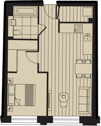 West Timber Yard, Hurst Street, Birmingham, B5 floorplan